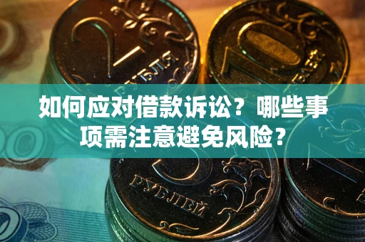 武汉如何应对借款诉讼？哪些事项需注意避免风险？