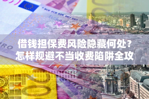 武汉借钱担保费风险隐藏何处？怎样规避不当收费陷阱全攻略！